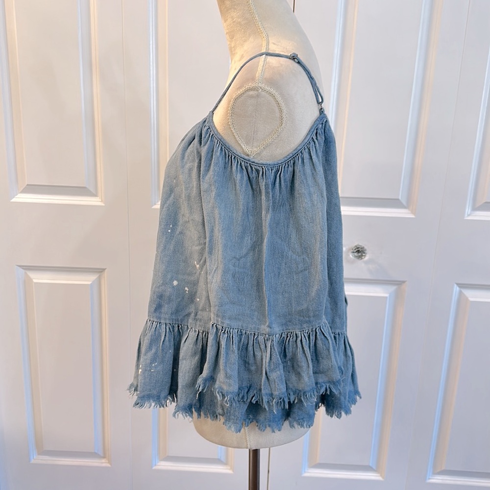 NWT denim top - Picture 6 of 9